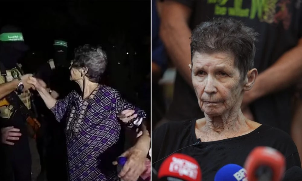 85χρονη όμηρος από το Ισραήλ έσφιξε το χέρι στον άνδρα της Χαμάς- Μου φέρθηκαν καλά...(βίντεο)
